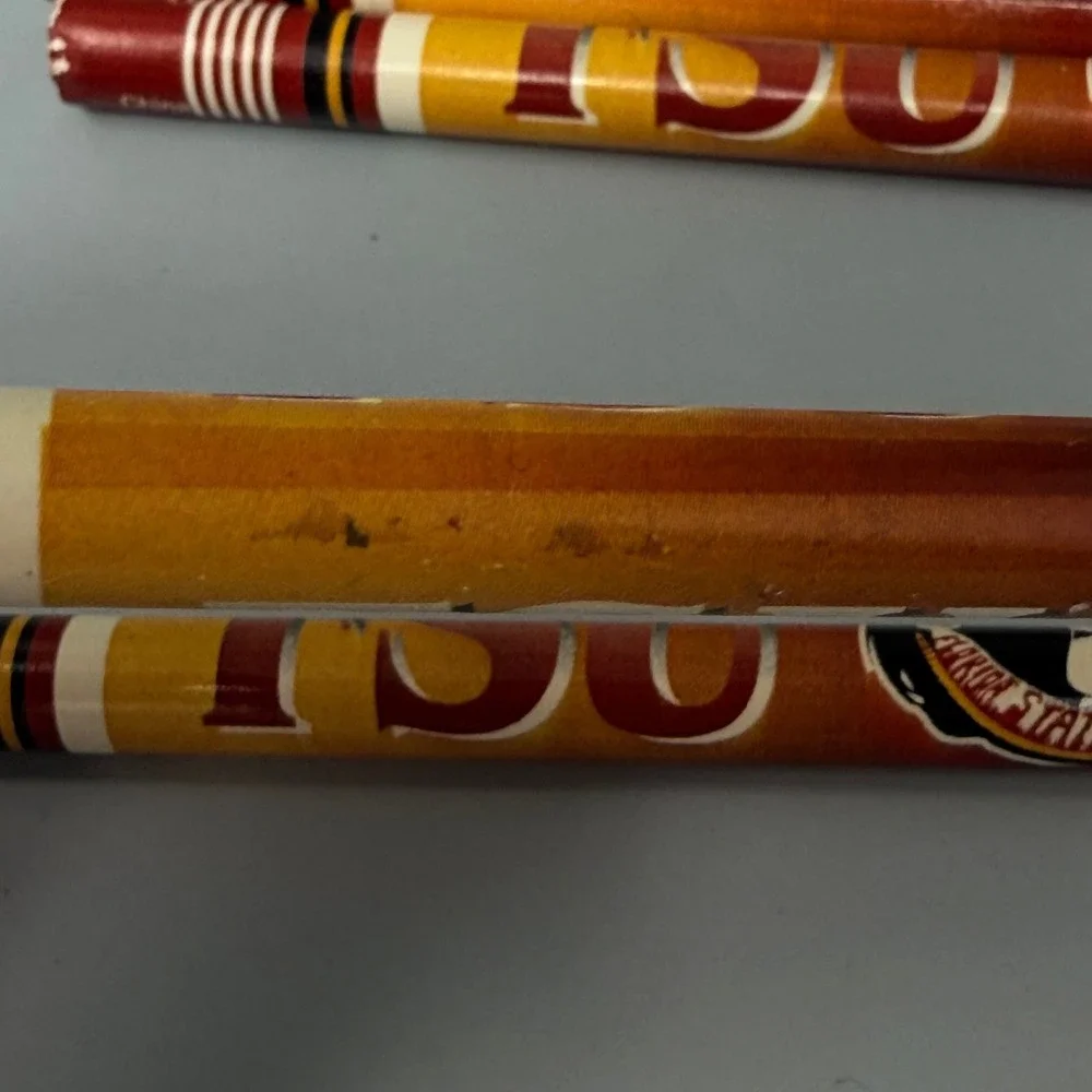 Florida State University FSU Seminoles Vintage Pencils Lot of 6 Garnet Gold NCAA